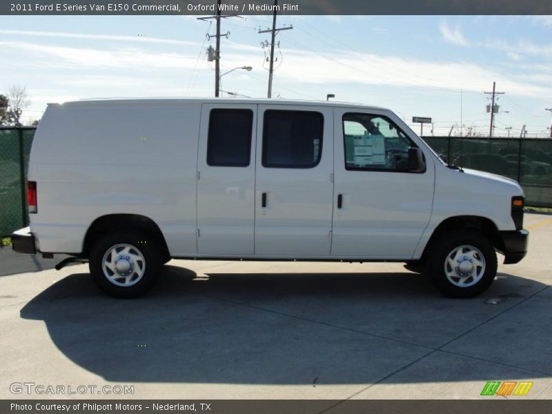 Oxford White / Medium Flint 2011 Ford E Series Van E150 Commercial