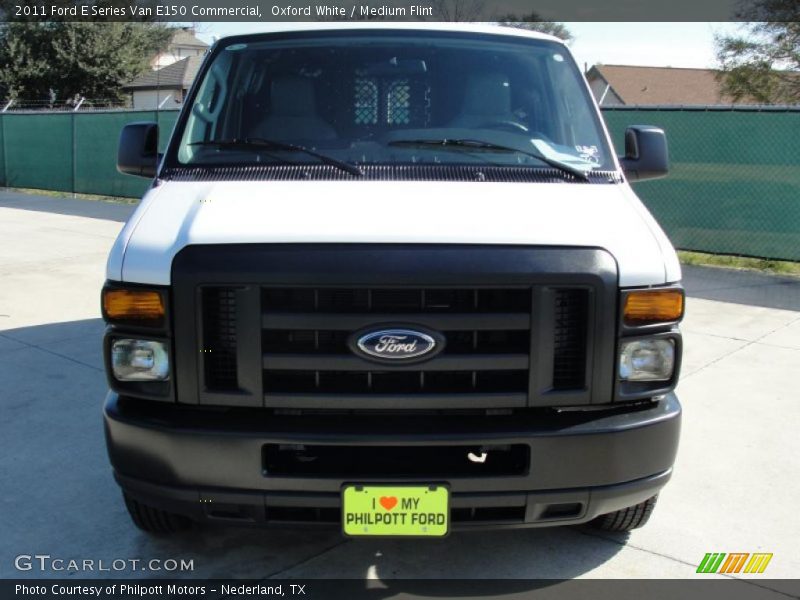 Oxford White / Medium Flint 2011 Ford E Series Van E150 Commercial