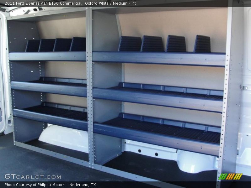 Oxford White / Medium Flint 2011 Ford E Series Van E150 Commercial