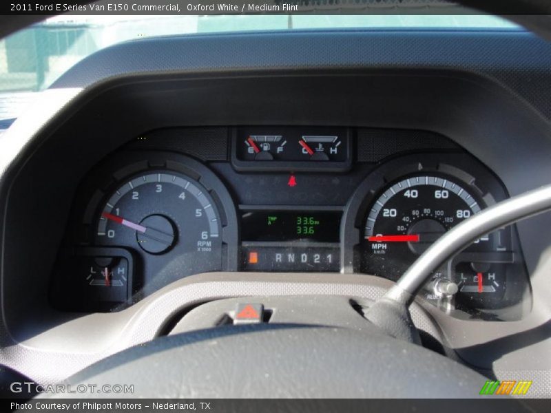  2011 E Series Van E150 Commercial E150 Commercial Gauges