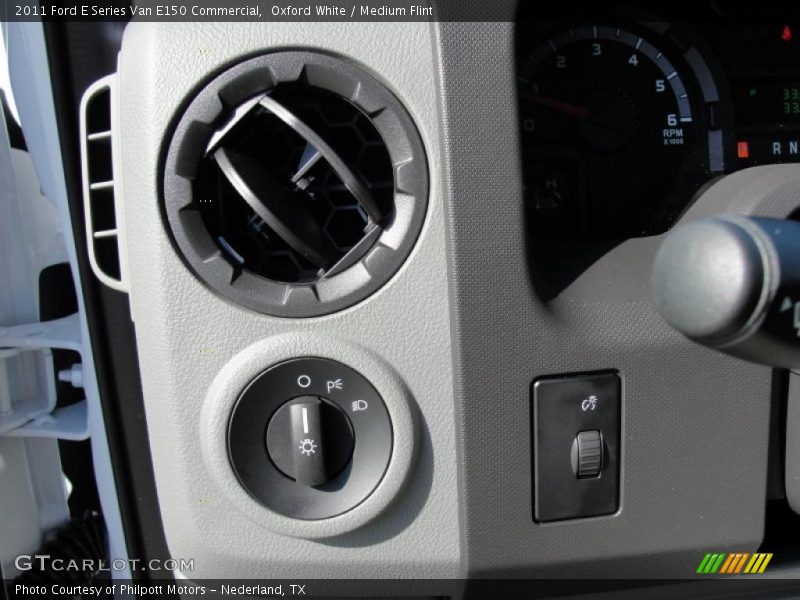 Controls of 2011 E Series Van E150 Commercial