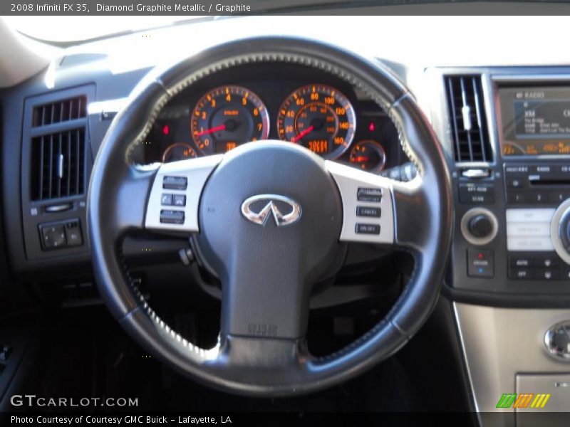 Diamond Graphite Metallic / Graphite 2008 Infiniti FX 35