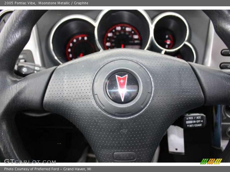 Moonstone Metallic / Graphite 2005 Pontiac Vibe