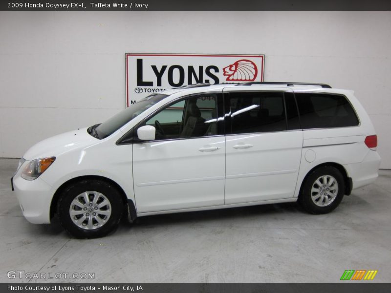 Taffeta White / Ivory 2009 Honda Odyssey EX-L