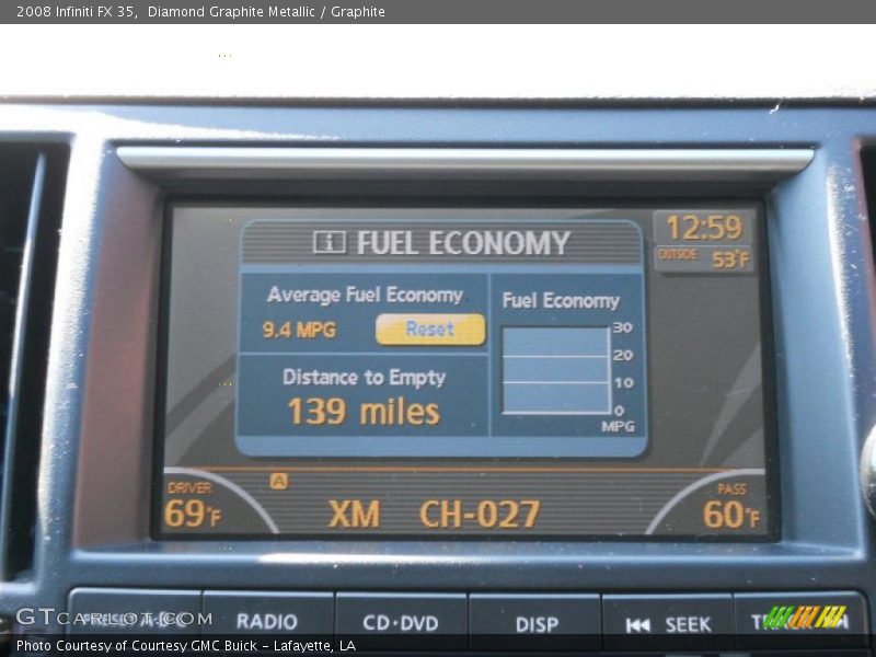 Diamond Graphite Metallic / Graphite 2008 Infiniti FX 35