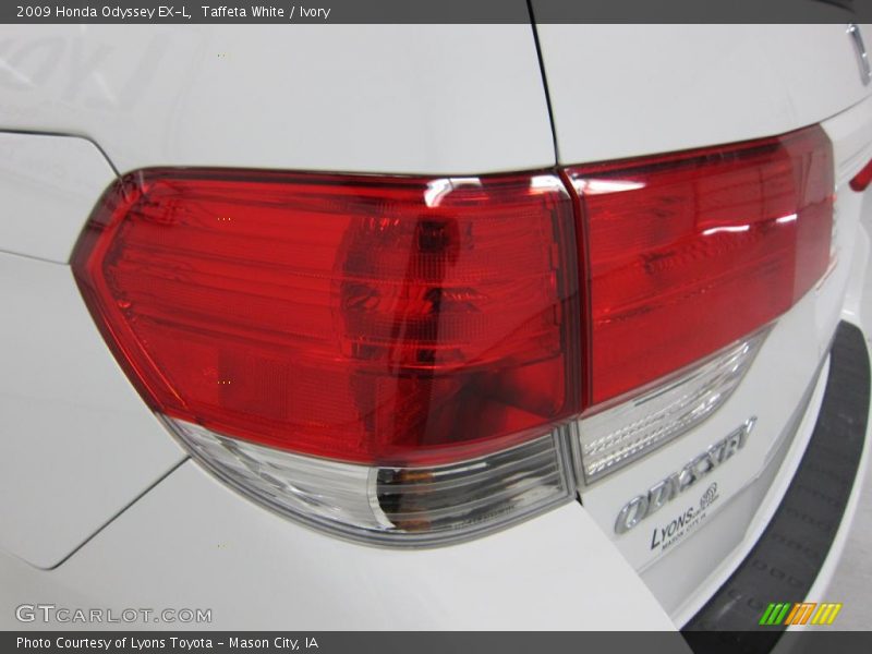 Taffeta White / Ivory 2009 Honda Odyssey EX-L