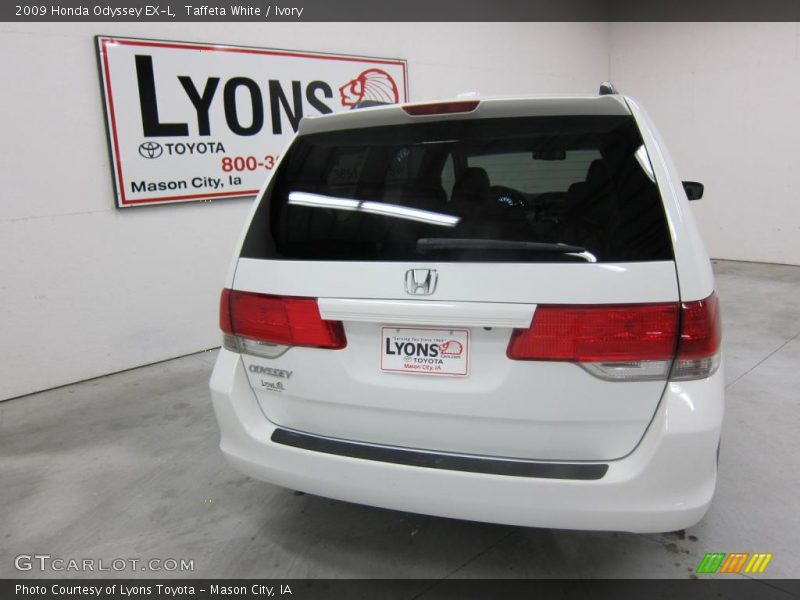 Taffeta White / Ivory 2009 Honda Odyssey EX-L