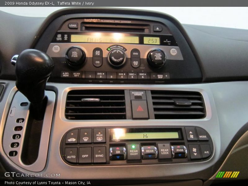 Taffeta White / Ivory 2009 Honda Odyssey EX-L