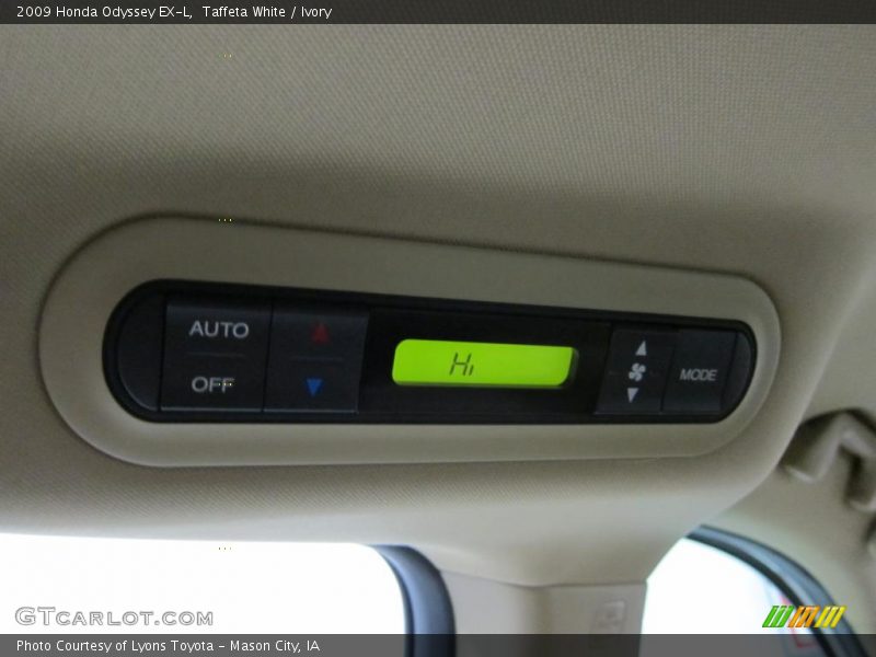 Taffeta White / Ivory 2009 Honda Odyssey EX-L