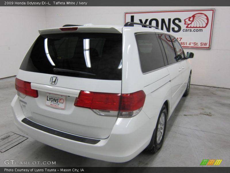 Taffeta White / Ivory 2009 Honda Odyssey EX-L