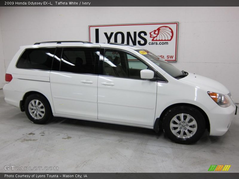 Taffeta White / Ivory 2009 Honda Odyssey EX-L