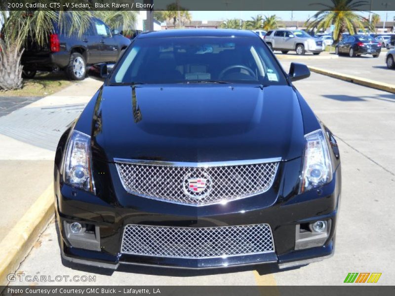 Black Raven / Ebony 2009 Cadillac CTS -V Sedan