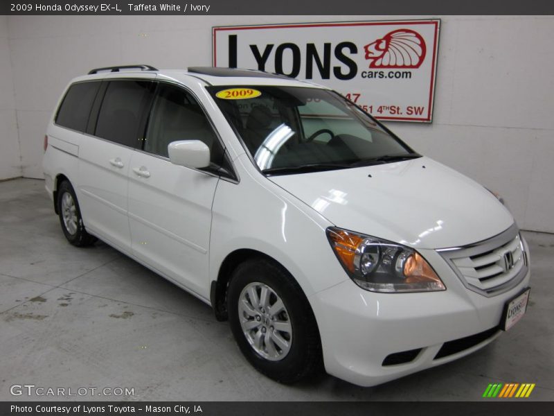 Taffeta White / Ivory 2009 Honda Odyssey EX-L