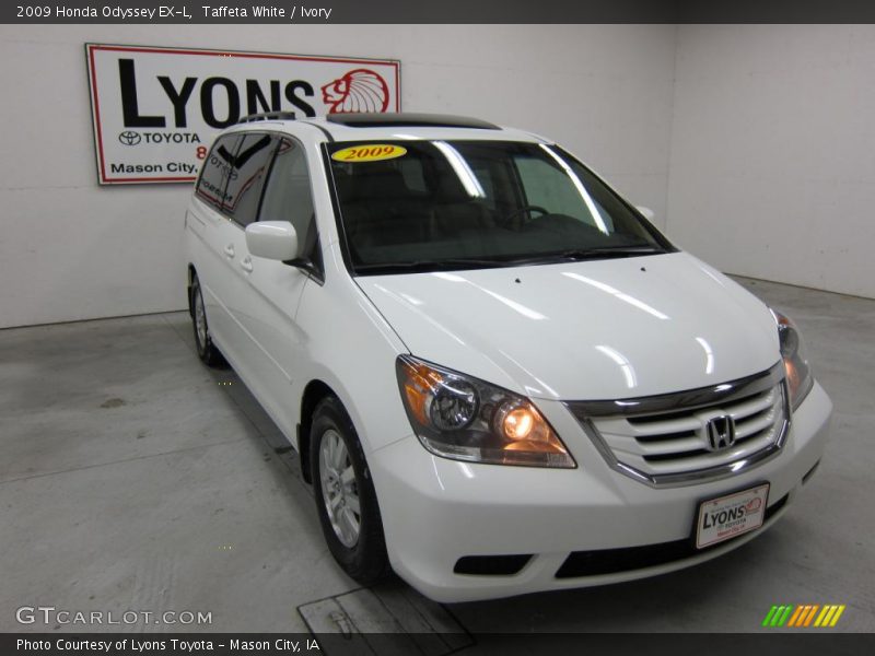 Taffeta White / Ivory 2009 Honda Odyssey EX-L