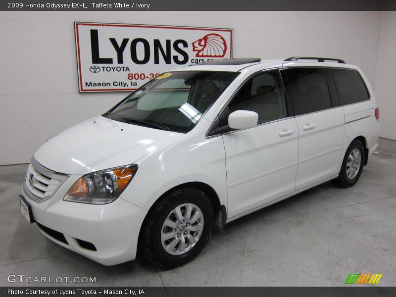 Taffeta White / Ivory 2009 Honda Odyssey EX-L
