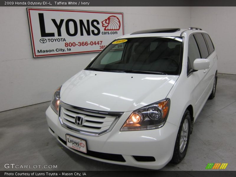 Taffeta White / Ivory 2009 Honda Odyssey EX-L