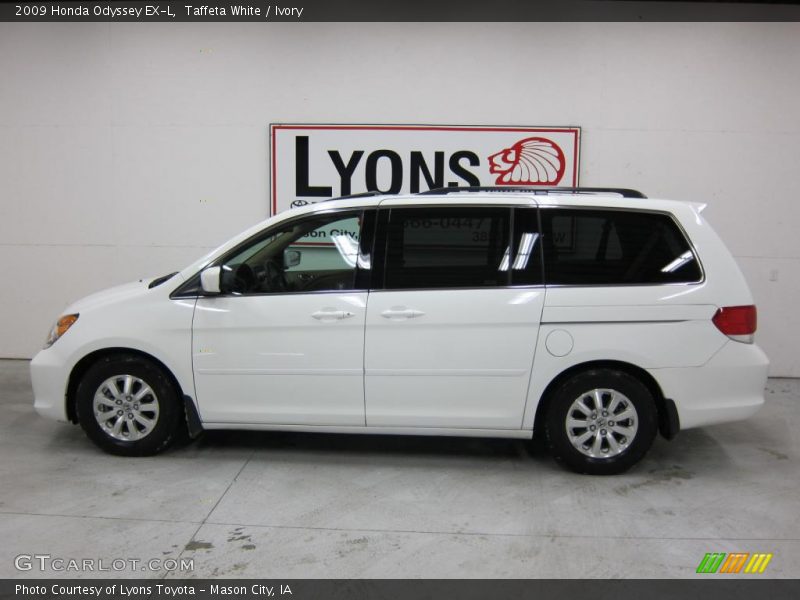 Taffeta White / Ivory 2009 Honda Odyssey EX-L