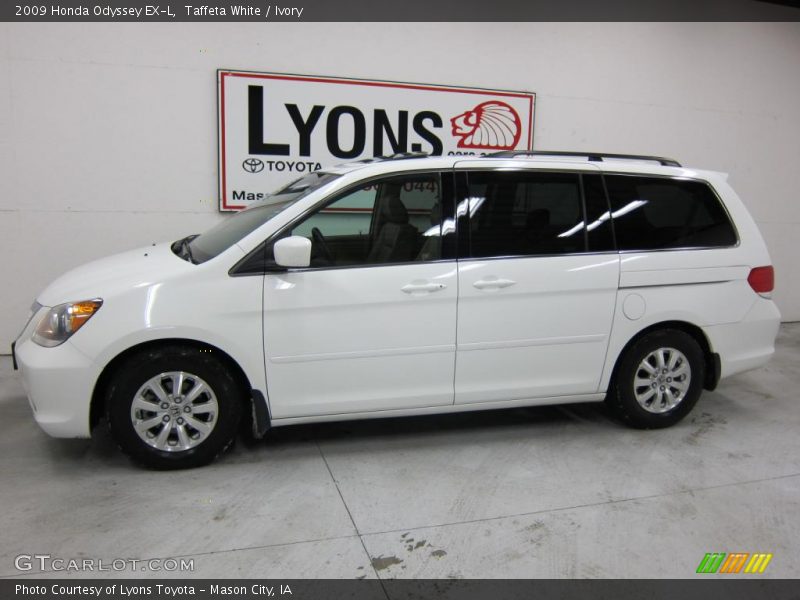Taffeta White / Ivory 2009 Honda Odyssey EX-L
