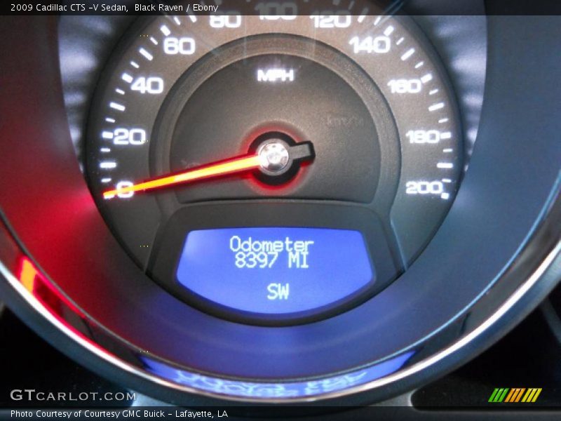 Black Raven / Ebony 2009 Cadillac CTS -V Sedan