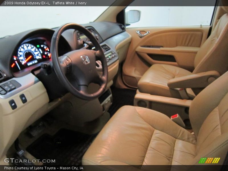 Taffeta White / Ivory 2009 Honda Odyssey EX-L