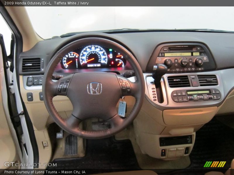 Taffeta White / Ivory 2009 Honda Odyssey EX-L