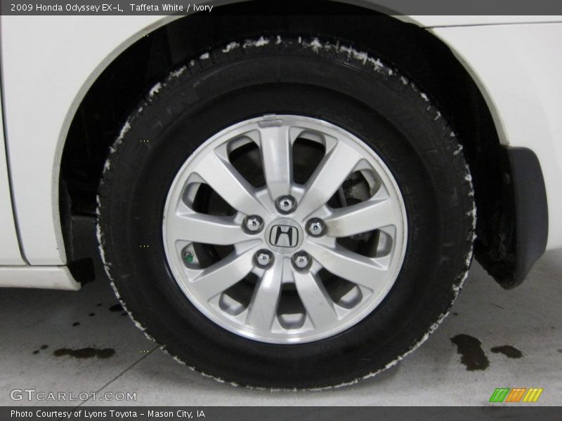 Taffeta White / Ivory 2009 Honda Odyssey EX-L