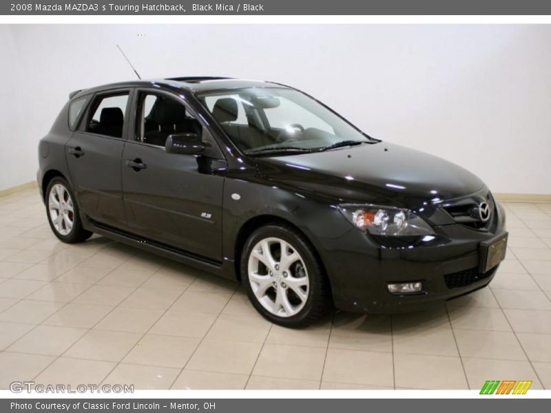 Black Mica / Black 2008 Mazda MAZDA3 s Touring Hatchback