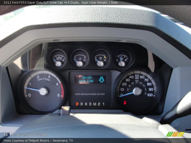  2011 F350 Super Duty XLT Crew Cab 4x4 Dually XLT Crew Cab 4x4 Dually Gauges