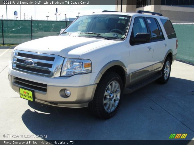  2011 Expedition XLT White Platinum Tri-Coat