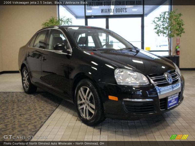 Black / Anthracite Black 2006 Volkswagen Jetta 2.5 Sedan