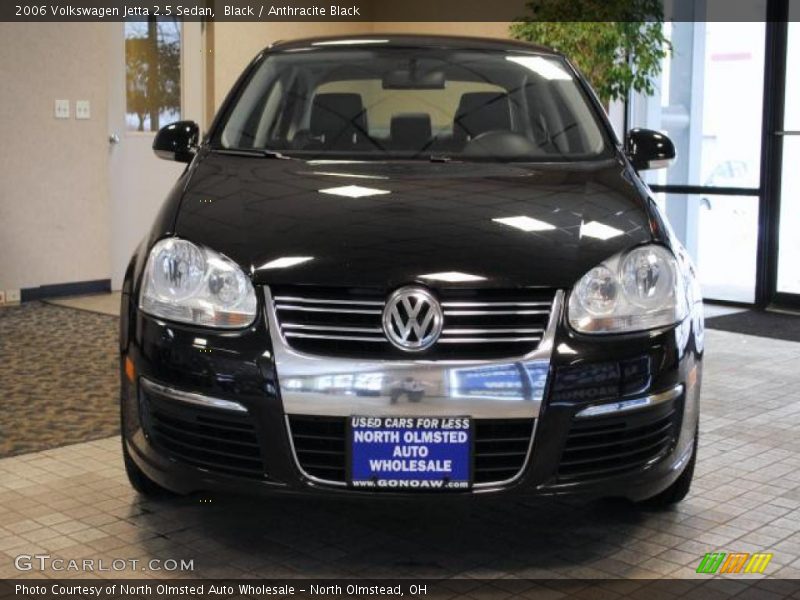 Black / Anthracite Black 2006 Volkswagen Jetta 2.5 Sedan