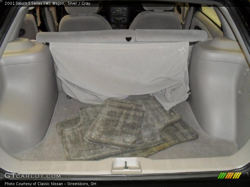 Silver / Gray 2001 Saturn S Series SW2 Wagon