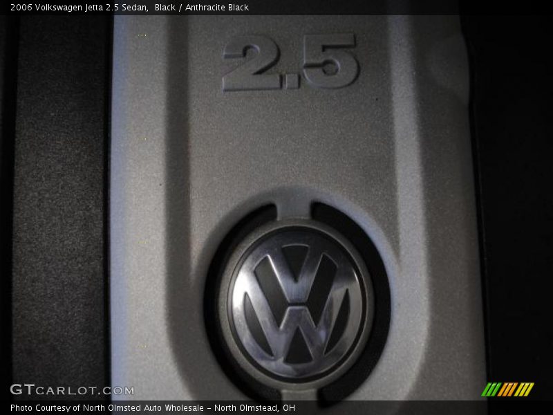 Black / Anthracite Black 2006 Volkswagen Jetta 2.5 Sedan
