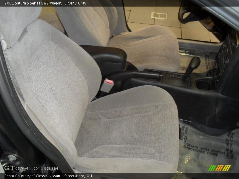 Silver / Gray 2001 Saturn S Series SW2 Wagon