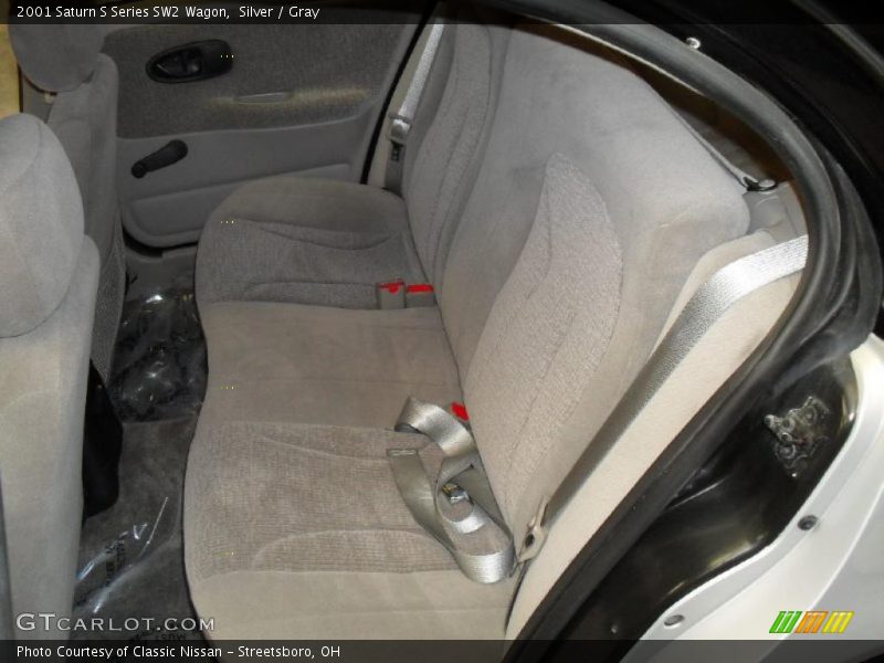 Silver / Gray 2001 Saturn S Series SW2 Wagon