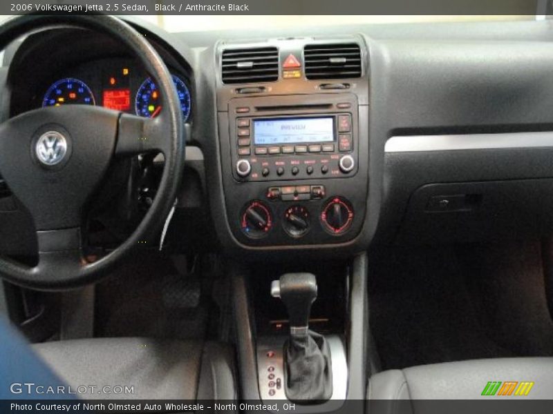 Black / Anthracite Black 2006 Volkswagen Jetta 2.5 Sedan