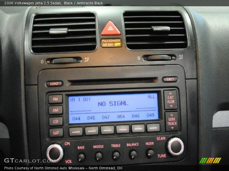 Black / Anthracite Black 2006 Volkswagen Jetta 2.5 Sedan