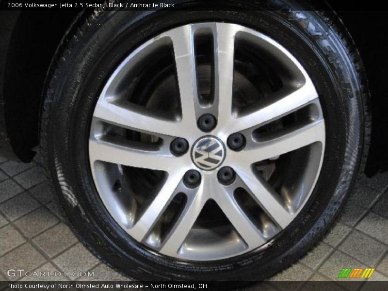 Black / Anthracite Black 2006 Volkswagen Jetta 2.5 Sedan