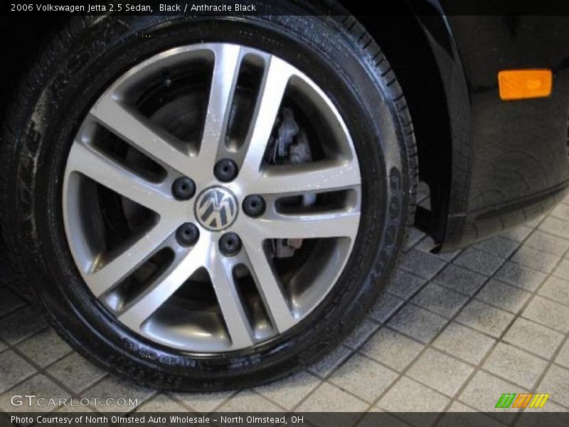 Black / Anthracite Black 2006 Volkswagen Jetta 2.5 Sedan