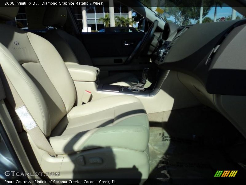Diamond Graphite Metallic / Wheat 2008 Infiniti FX 35