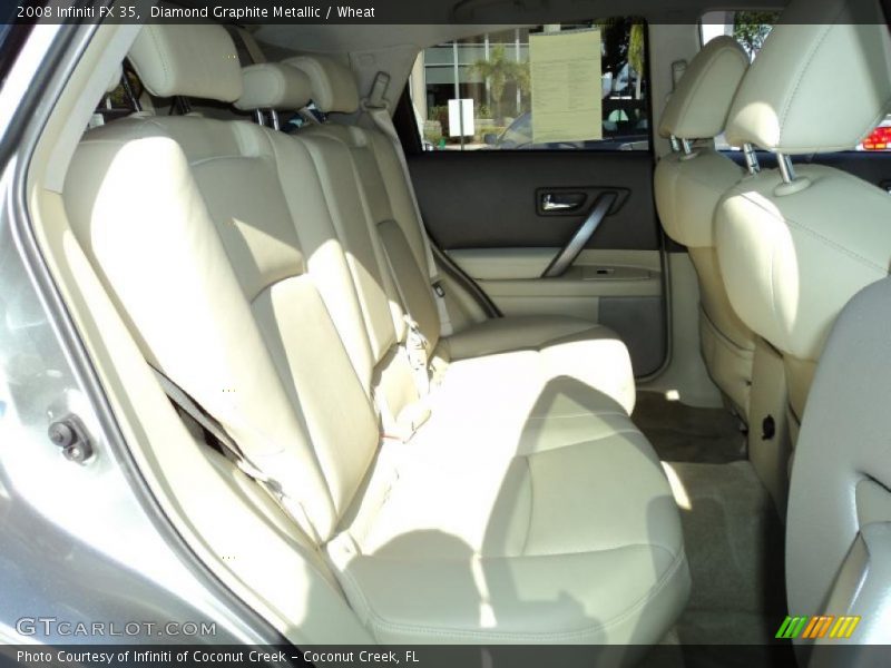 Diamond Graphite Metallic / Wheat 2008 Infiniti FX 35