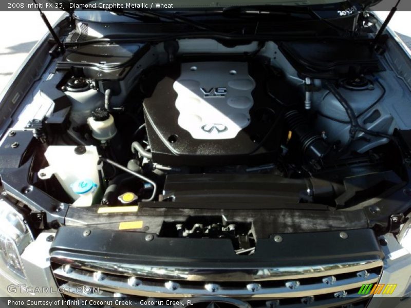 Diamond Graphite Metallic / Wheat 2008 Infiniti FX 35