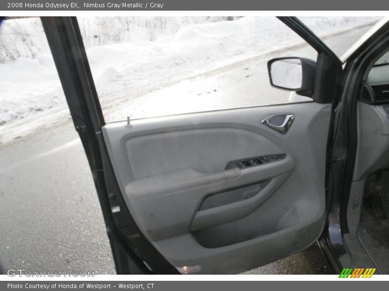 Nimbus Gray Metallic / Gray 2008 Honda Odyssey EX