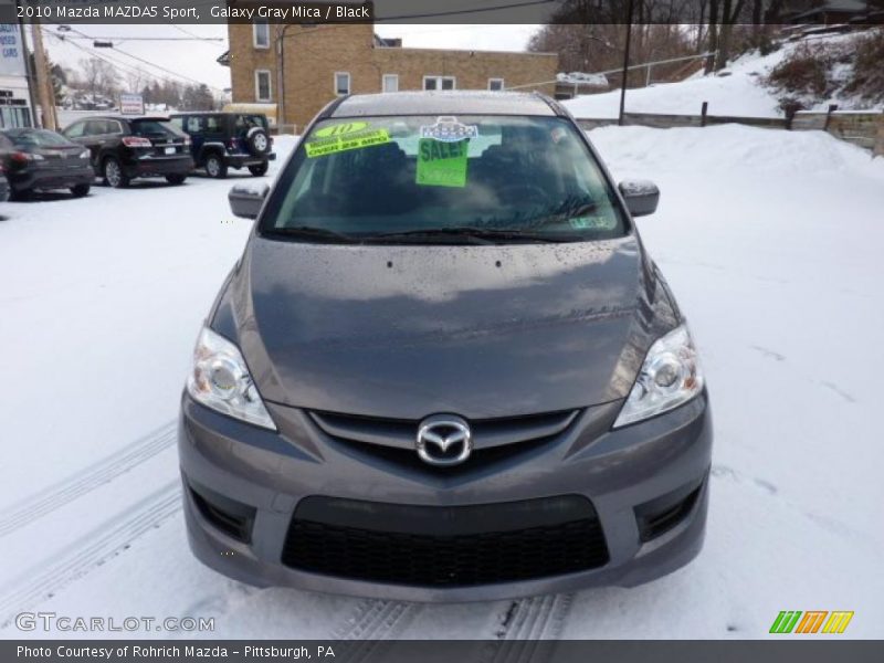 Galaxy Gray Mica / Black 2010 Mazda MAZDA5 Sport