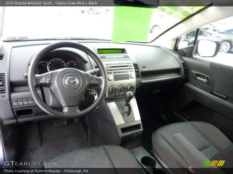 Black Interior - 2010 MAZDA5 Sport 