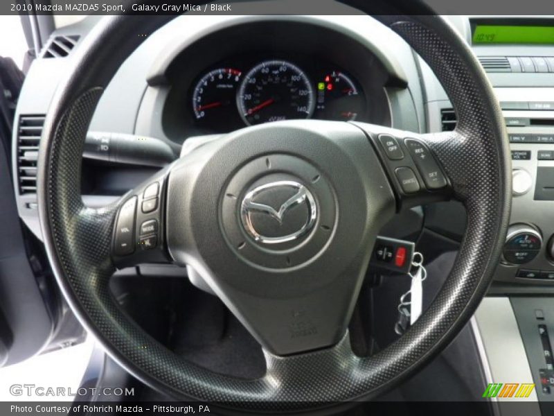  2010 MAZDA5 Sport Steering Wheel