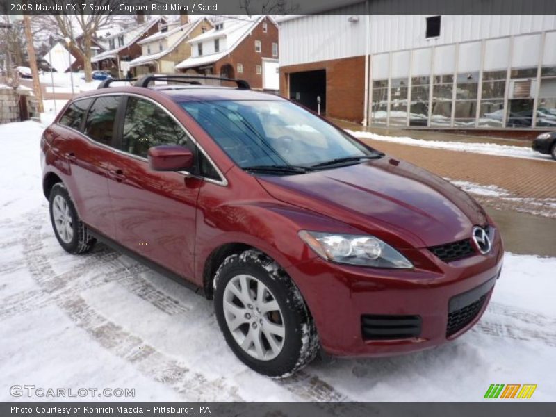 Copper Red Mica / Sand 2008 Mazda CX-7 Sport