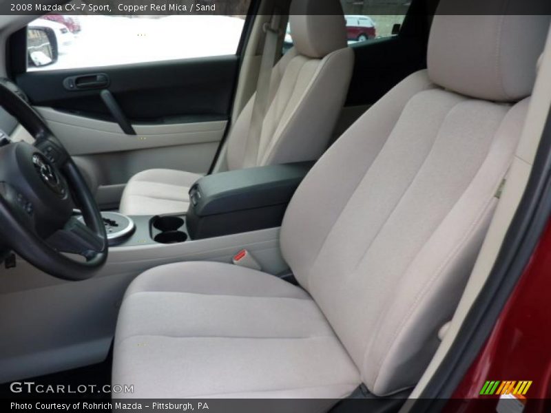 Copper Red Mica / Sand 2008 Mazda CX-7 Sport