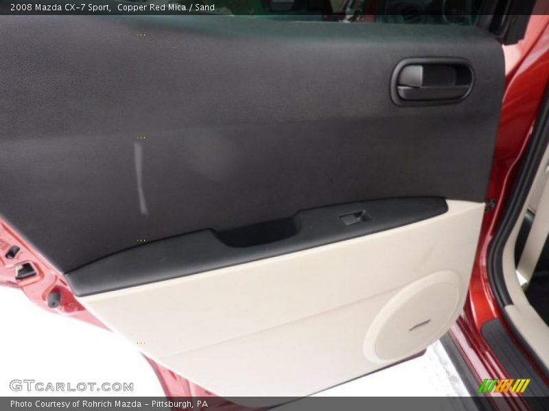 Copper Red Mica / Sand 2008 Mazda CX-7 Sport