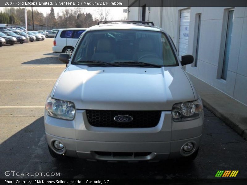 Silver Metallic / Medium/Dark Pebble 2007 Ford Escape Limited
